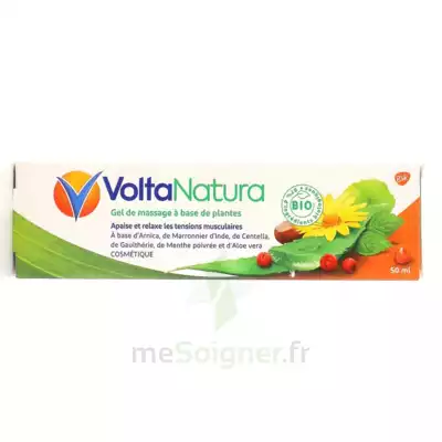 Voltanatura Gel De Massage Plantes Bio T/50ml à Paray-le-Monial