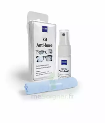 Zeiss Kit Spray Antibuée Fl/15ml + Tissu Microfibres à Paray-le-Monial
