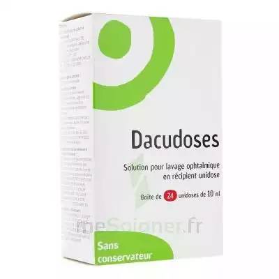 Dacudoses Solution Pour Lavement Ophtalmologique 24unid/10ml à Paray-le-Monial