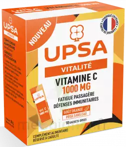 Upsa Vitamine C 1000 Poudre 10 Sachets à Paray-le-Monial